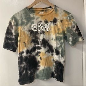 ECKO UNLTD Y2K Tie Dye T-shirt 100% Cotton Short Sleeve Size 14/16